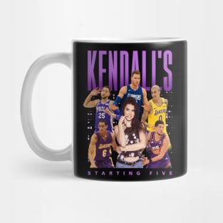 Kendall's Starting Five Mug